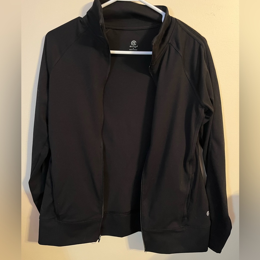 BLACK CHAMPION ZIP-UP
